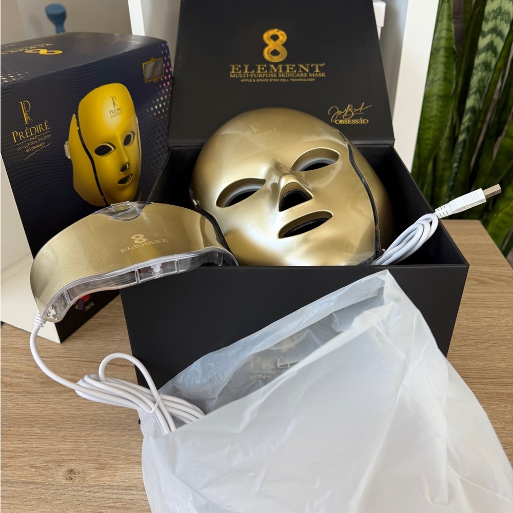 Gold LED Facial Mask